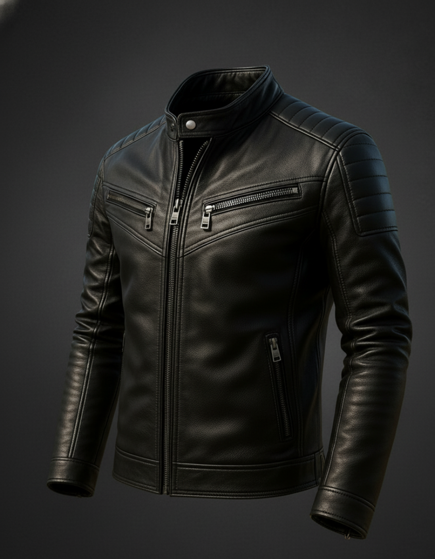 ( BLACK FRIDAY ) CHAQUETA CUERO PARA HOMBRE